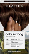 Clairol Colour Strong Permanent Hair Dye - 5.0 Medium Brown