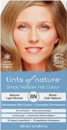 Tints of Nature 8N Natural Light Blonde Permanent Hair Dye, Nourishes Hair and Covers Greys, Ammonia-Free, 130ml Tints of Nature 8N Natural Light Blonde Permanent Hair Dye, Nourishes Hair and Covers Greys, Ammonia-Free, 130ml
