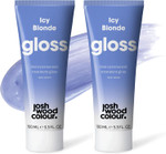 Josh Wood Hair Gloss (Icy Blonde) - Semi-permanent gloss refreshes and conditions hair colour - Removes brassy tones - Lasts up to 6 washes - 100% Vegan - Cream (100ml) Josh Wood Hair Gloss (Icy Blonde) - Semi-permanent gloss refreshes and conditions hair colour - Removes brassy tones - Lasts up to 6 washes - 100% Vegan - Cream (100ml)