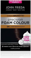 John Frieda Precision Foam Colour 4N, Salon-Finish Dark Natural Brown Hair Dye, Dark Brown Permanent Hair Colour, 100% Grey Coverage (Pack of 2) John Frieda Precision Foam Colour 4N, Salon-Finish Dark Natural Brown Hair Dye, Dark Brown Permanent Hair Colour, 100% Grey Coverage (Pack of 2)