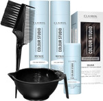 Clairol Professional Colour Studio Permanent Colour Cream Hair Dye | Long-lasting Rich Tones | 100% Grey Coverage | Hair Colouring Kit | 3-step Routine with Accessories | 3/0 Chocolate Brown Clairol Professional Colour Studio Permanent Colour Cream Hair Dye | Long-lasting Rich Tones | 100% Grey Coverage | Hair Colouring Kit | 3-step Routine with Accessories | 3/0 Chocolate Brown