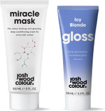 Josh Wood Hair Gloss (Icy Blonde) - Semi-permanent gloss refreshes and conditions hair colour - Removes brassy tones - Lasts up to 6 washes - 100% Vegan - Cream (100ml X 2) Josh Wood Hair Gloss (Icy Blonde) - Semi-permanent gloss refreshes and conditions hair colour - Removes brassy tones - Lasts up to 6 washes - 100% Vegan - Cream (100ml X 2)