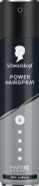 Schwarzkopf Hairspray Power 250ml, with Caffeine, Hold Level 5 Hair Styling, Hairspray for All Hair Types,Long-Lasting Power Hold, Vegan Formula Schwarzkopf Hairspray Power 250ml, with Caffeine, Hold Level 5 Hair Styling, Hairspray for All Hair Types,Long-Lasting Power Hold, Vegan Formula