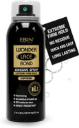 EBIN New York Wonder Lace Bond Adhesive Spray - Supreme Extreme Firm Hold 80ml | Fast Drying, No Residue, No Build Up, Powerful All-Day Hold, Daily Wig Application