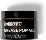 Apothecary 87 Grease Pomade | Premium Formulation | High Shine Finish, Strong Hold, Heavy Weight | All Hair Types | Hair Wax | 50ml Apothecary 87 Grease Pomade | Premium Formulation | High Shine Finish, Strong Hold, Heavy Weight | All Hair Types | Hair Wax | 50ml