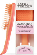 Tangle Teezer | The Mini Ultimate Detangler Hairbrush |Gentle on Wet Hair | Two-Tiered Teeth & Comfortable Handle | Ideal for Kids And Travel | Reduces Knots & Breakage | Salmon Pink & Apricot Tangle Teezer | The Mini Ultimate Detangler Hairbrush |Gentle on Wet Hair | Two-Tiered Teeth & Comfortable Handle | Ideal for Kids And Travel | Reduces Knots & Breakage | Salmon Pink & Apricot