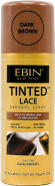 EBIN Tinted Lace Spray (80ml, Dark Brown)