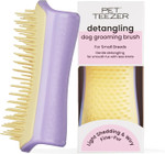Tangle Teezer Small Pet Teezer Small Detangling Dog Grooming Brush - For Dry Hair or Bath - The Perfect Detangling Brush for Dogs - Lilac & Yellow Tangle Teezer Small Pet Teezer Small Detangling Dog Grooming Brush - For Dry Hair or Bath - The Perfect Detangling Brush for Dogs - Lilac & Yellow