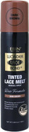 EBIN NEW YORK Tinted Lace Spray - 10X Quick Dry, Water Resistant, No Residue, Even Application, Skin Tone Matching, Natural Look - 3.38oz/ 100ml - Dark Brown EBIN NEW YORK Tinted Lace Spray - 10X Quick Dry, Water Resistant, No Residue, Even Application, Skin Tone Matching, Natural Look - 3.38oz/ 100ml - Dark Brown