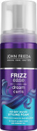 John Frieda Frizz Ease Dream Curls Air Dry Waves Styling Foam 150ml, Wave and Curl Enhancer, Lightweight Anti-Frizz Styling Foam (Pack of 2) John Frieda Frizz Ease Dream Curls Air Dry Waves Styling Foam 150ml, Wave and Curl Enhancer, Lightweight Anti-Frizz Styling Foam (Pack of 2)