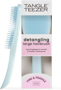Tangle Teezer Large Fine and Fragile Ultimate Detangler Hairbrush for Coloured, Fine & Thin Hair - Two-Tiered Soft Flex Teeth Reduce Breakage & Pulling - Gentle on Delicate Hair - Seafoam Blue Tangle Teezer Large Fine and Fragile Ultimate Detangler Hairbrush for Coloured, Fine & Thin Hair - Two-Tiered Soft Flex Teeth Reduce Breakage & Pulling - Gentle on Delicate Hair - Seafoam Blue