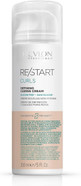 REVLON PROFESSIONAL Professional RE/START Curls Defining Caring Curl Cream & Leave in Conditioner (150ml) Frizz Control Heat Protection, Silicone Free, Unisex, White REVLON PROFESSIONAL Professional RE/START Curls Defining Caring Curl Cream & Leave in Conditioner (150ml) Frizz Control Heat Protection, Silicone Free, Unisex, White