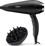 BaByliss Turbo Smooth Hair Dryer - 2200W Powerful Blow Dryer, Large Diffuser, Ionic Frizz-Free Conditioning, 3 Heat & 2 Speed Settings, Black, 5572U BaByliss Turbo Smooth Hair Dryer - 2200W Powerful Blow Dryer, Large Diffuser, Ionic Frizz-Free Conditioning, 3 Heat & 2 Speed Settings, Black, 5572U