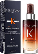 Kérastase Nutritive Nourishing Hair Serum with Niacinamide, Overnight Leave-In Treatment for Dry Hair, Lightweight and Non-Greasy, 8H Magic Night Serum Kérastase Nutritive Nourishing Hair Serum with Niacinamide, Overnight Leave-In Treatment for Dry Hair, Lightweight and Non-Greasy, 8H Magic Night Serum
