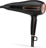 BaByliss Super Power Hair Dryer - Ultra-fast 2400W Air Flow, Ionic Frizz-Control, Salon-grade AC Motor, 3 Heat & 2 Speed Settings, Black, 5240U BaByliss Super Power Hair Dryer - Ultra-fast 2400W Air Flow, Ionic Frizz-Control, Salon-grade AC Motor, 3 Heat & 2 Speed Settings, Black, 5240U