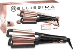 Bellissima Professional Ceramic 2 in 1 Hair Waver Beach Waves Styler - Hair Crimper and Deep Waver Curling Iron, Heat Resistant Handle, 160°C-200°C, Long-Lasting Results, Quick & Easy, Black & Gold Bellissima Professional Ceramic 2 in 1 Hair Waver Beach Waves Styler - Hair Crimper and Deep Waver Curling Iron, Heat Resistant Handle, 160°C-200°C, Long-Lasting Results, Quick & Easy, Black & Gold