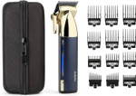 BaByliss Super-X Metal Hair Clipper, Lithium Cordless, Precision-Engineered Japanese Steel Blades, Hair Grooming Kit, Gifts for Men (Gold/Blue) BaByliss Super-X Metal Hair Clipper, Lithium Cordless, Precision-Engineered Japanese Steel Blades, Hair Grooming Kit, Gifts for Men (Gold/Blue)