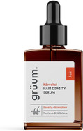 grüum Hair Density Serum 30ml - Lightweight Leave in Caffeine Hair Growth Serum for Thick, Denser & Healthy Hairs - Anti Hairs Loss Scalp Serums for Men & Women with 5% Provitamin 5 and Caffeine
