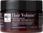 New Nordic Hair Volume Repair Mask - Promote Hair Growth for Dry Damaged Hair - Coconut & Castor Oil - Balance, Volumise & Strengthen - 300 ml Jar