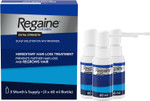 Regaine for Men 5% Minoxidil Extra Strength Scalp Solution for Hair Regrowth (3x 60ml), Scientifically Proven to Help Stop and Reverse Hereditary Hair Loss, Revitalise Hair Follicles Regaine for Men 5% Minoxidil Extra Strength Scalp Solution for Hair Regrowth (3x 60ml), Scientifically Proven to Help Stop and Reverse Hereditary Hair Loss, Revitalise Hair Follicles