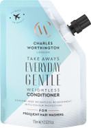 Charles Worthington Everyday Gentle Weightless Conditioner Takeaway, Travel Size, Nourish and Protect, Salon Conditioner for Everyday Use, 75ml Charles Worthington Everyday Gentle Weightless Conditioner Takeaway, Travel Size, Nourish and Protect, Salon Conditioner for Everyday Use, 75ml