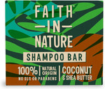 Faith In Nature Natural Coconut & Shea Butter Shampoo Bar, Hydrating, Vegan & Cruelty Free, Paraben and SLS Free, for Normal to Dry Hair, 85g Faith In Nature Natural Coconut & Shea Butter Shampoo Bar, Hydrating, Vegan & Cruelty Free, Paraben and SLS Free, for Normal to Dry Hair, 85g