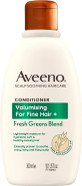 Aveeno Volumising For Fine Hair + Fresh Greens Blend Scalp Soothing Oat Conditioner 300ml