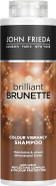 John Frieda Brilliant Brunette Colour Vibrancy Shampoo for Brunette Hair, Moisturising Shampoo for Brown Hair , 500 ml, Pack of 1 John Frieda Brilliant Brunette Colour Vibrancy Shampoo for Brunette Hair, Moisturising Shampoo for Brown Hair , 500 ml, Pack of 1