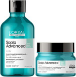 L'Oréal Professionnel Serie Expert Scalp Advanced Anti-Oiliness Hair Shampoo & Mask Duo L'Oréal Professionnel Serie Expert Scalp Advanced Anti-Oiliness Hair Shampoo & Mask Duo