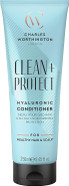 Charles Worthington Clean and Protect Hyaluronic Conditioner, Anti-Residue Conditioner, 250 ml Charles Worthington Clean and Protect Hyaluronic Conditioner, Anti-Residue Conditioner, 250 ml