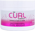 The Curl Company Deep Conditioning Curl Masque (300 ml) - Deeply Nourishes Dry damaged Curls, Ideal for Waves, Curls and Coils, Professionally Formulated with Curplex and Nourishing Moringa Oil