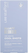 Lee Stafford Blue Toner Hair Treatments | Bleach Blondes Ice White Hot Shots - Color Depositing Treatments, Corrects Brassy & Orange/Yellow Tones, Great for Highlighted, Cool Hair, 4 x 15ml Doses Lee Stafford Blue Toner Hair Treatments | Bleach Blondes Ice White Hot Shots - Color Depositing Treatments, Corrects Brassy & Orange/Yellow Tones, Great for Highlighted, Cool Hair, 4 x 15ml Doses