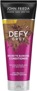 John Frieda Defy Grey Brunette Blending Conditioner 250 ml, Disguise and Hide Grey Hair, Colour-Depositing Conditioner for Brown Hair, Grey Hair Coverage John Frieda Defy Grey Brunette Blending Conditioner 250 ml, Disguise and Hide Grey Hair, Colour-Depositing Conditioner for Brown Hair, Grey Hair Coverage