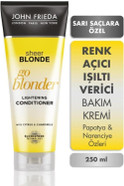 John Frieda Go Blonder Lightening Conditioner for Blonde Hair 250 ml (Pack of 2)