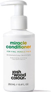 Josh Wood Miracle Conditioner (For Fine, Fragile Hair) - Colour Shine Complex with unique active ingredients, hydrate and protects natural and colour-treated hair - Sulfate Free 250ml Josh Wood Miracle Conditioner (For Fine, Fragile Hair) - Colour Shine Complex with unique active ingredients, hydrate and protects natural and colour-treated hair - Sulfate Free 250ml