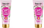 INECTO Curl Club, Curl-Defining Shampoo 250ml, Vegan & Cruelty Free Frizz Styling Curl Control for Curly or Wavy Hair, 100% Natural (Pack of 2) INECTO Curl Club, Curl-Defining Shampoo 250ml, Vegan & Cruelty Free Frizz Styling Curl Control for Curly or Wavy Hair, 100% Natural (Pack of 2)