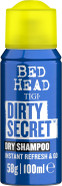 Bed Head by TIGI - Dirty Secret Dry Shampoo - Instant Hair Refresh- For Oily and Greasy Hair - Travel Size - 100 ml Bed Head by TIGI - Dirty Secret Dry Shampoo - Instant Hair Refresh- For Oily and Greasy Hair - Travel Size - 100 ml