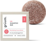 grüum Twin Pack Nourishing Shampoo Bar 50g - Solid Shampoo Bars for Hair Up to 60 Washes - Plastic Free Vegan Bar for Men & Women - Paraben Free Rich Lathering Bars for All Hair Types
