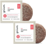 grüum Twin Pack Revitalising Shampoo Bar 50g - Solid Shampoo Bars for Hair Up to 60 Washes - Plastic Free Vegan Bar for Men & Women - Paraben Free Rich Lathering Bars for Dry, Damaged & Curly Hairs grüum Twin Pack Revitalising Shampoo Bar 50g - Solid Shampoo Bars for Hair Up to 60 Washes - Plastic Free Vegan Bar for Men & Women - Paraben Free Rich Lathering Bars for Dry, Damaged & Curly Hairs