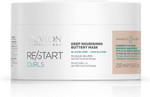 REVLON PROFESSIONAL Professional RE/START Curls Deep Nourising Buttery Hair Mask, Vegan Treatment (250ml) Frizz Control & Detangling, Silicone Free, Unisex, White REVLON PROFESSIONAL Professional RE/START Curls Deep Nourising Buttery Hair Mask, Vegan Treatment (250ml) Frizz Control & Detangling, Silicone Free, Unisex, White