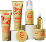 Umberto Giannini Strong Curls Rosemary Oil Strengthening Shampoo & Conditioner Duo 250ml x 2 - With Biotin - Sulphate Free + Vegan Umberto Giannini Strong Curls Rosemary Oil Strengthening Shampoo & Conditioner Duo 250ml x 2 - With Biotin - Sulphate Free + Vegan