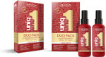 Revlon Professional UniqOne Celebration Edition Hair Treatment Duo Pack, Gifts for Women/Men, To Control Frizz, Detangling & Condition Hair (2 x 150ml) Revlon Professional UniqOne Celebration Edition Hair Treatment Duo Pack, Gifts for Women/Men, To Control Frizz, Detangling & Condition Hair (2 x 150ml)