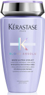 Kérastase Blond Absolu, Anti-Brass Purple Shampoo, Toning, For Cool Blondes and Grey Hair, With Hyaluronic Acid and Edelweiss Flower, Bain Ultra Violet, 250 ml Kérastase Blond Absolu, Anti-Brass Purple Shampoo, Toning, For Cool Blondes and Grey Hair, With Hyaluronic Acid and Edelweiss Flower, Bain Ultra Violet, 250 ml