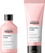LOréal Professionnel Vitamino Color Shampoo & Conditioner Colour Protection and Shinier Hair For Coloured Hair stronger hair 300ml, 200ml LOréal Professionnel Vitamino Color Shampoo & Conditioner Colour Protection and Shinier Hair For Coloured Hair stronger hair 300ml, 200ml