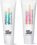 Josh Wood Colour Miracle Shampoo and Conditioner for Dry, Damaged Hair Enriched with Colour Shine Complex, Body Boosting, Nourishing, Colour protecting Hair Cleanser, 2 Bottles Josh Wood Colour Miracle Shampoo and Conditioner for Dry, Damaged Hair Enriched with Colour Shine Complex, Body Boosting, Nourishing, Colour protecting Hair Cleanser, 2 Bottles