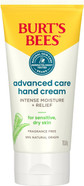Burts Bees Advanced Care Hand Cream for sensitive, dry skin, with Aloe Vera & Shea Butter 70ml Burts Bees Advanced Care Hand Cream for sensitive, dry skin, with Aloe Vera & Shea Butter 70ml