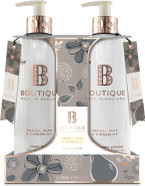 Boutique Neroli, Pear & Gingerlily Fragrance Hand Duo Set 1 x Hand Wash, 1 x Hand & Body Lotion 500ml - Balancing and Calming Essential Oils - Vegan - Made In England
