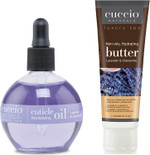 Cuccio Lavender & Chamomile Hydration Essentials Kit- 75ml Cuticle Oil & 4oz Butter Tube Cuccio Lavender & Chamomile Hydration Essentials Kit- 75ml Cuticle Oil & 4oz Butter Tube