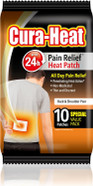 Cura-Heat Back and Shoulder Pain Heat Patch | 10 Patches | Targeted Pain Relief | Pain Relief up to 24h | Penetrating Heat Action Cura-Heat Back and Shoulder Pain Heat Patch | 10 Patches | Targeted Pain Relief | Pain Relief up to 24h | Penetrating Heat Action