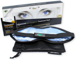 The Eye Doctor Premium Treatment Bundle - Reusable Hot Cold Eye Compress & 40x Single Use Biodegradable Eyelid Wipes for Dry Eye, Blepharitis & MGD - Microwave Safe Mask The Eye Doctor Premium Treatment Bundle - Reusable Hot Cold Eye Compress & 40x Single Use Biodegradable Eyelid Wipes for Dry Eye, Blepharitis & MGD - Microwave Safe Mask